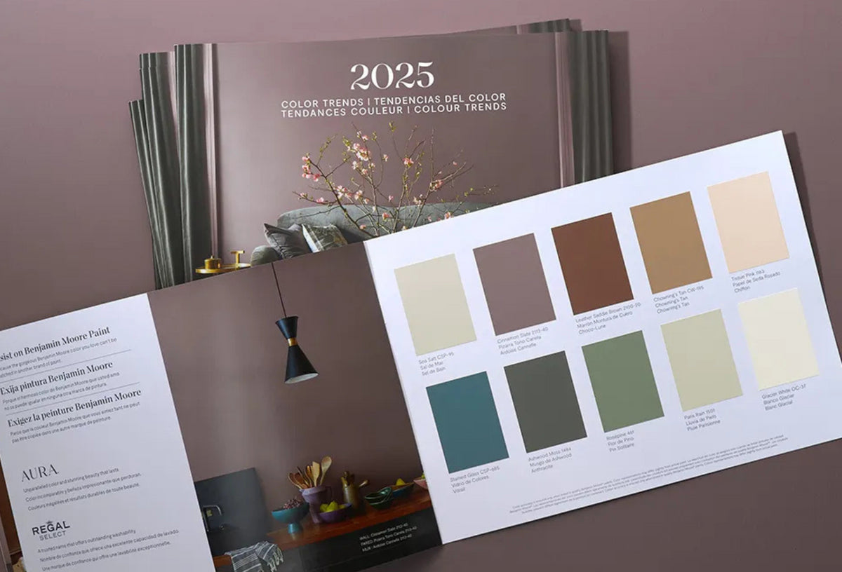 Cinnamon Slate is Benjamin Moore's Color of the Year available at Standard Paint & Flooring in Yakima Valley, Washington State & Oregon.