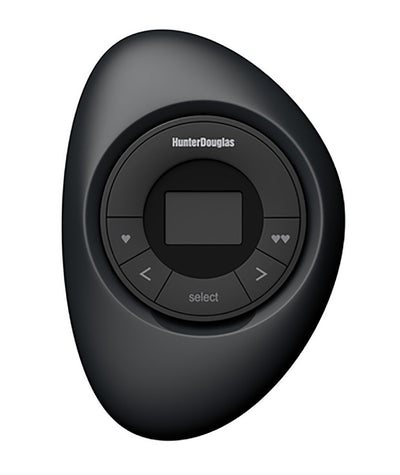 Hunter Douglas Pebble Scene Controller Black on Black