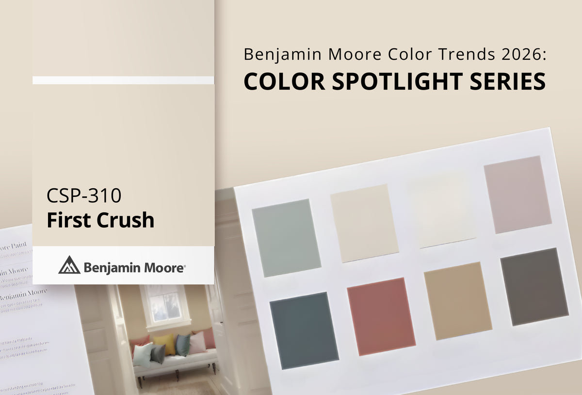 First Crush CSP‑310 | Benjamin Moore Color Trends 2026 | Standard Paint & Flooring
