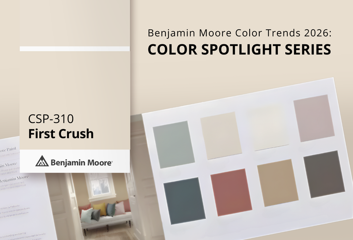 First Crush CSP‑310 | Benjamin Moore Color Trends 2026 | Standard Paint & Flooring