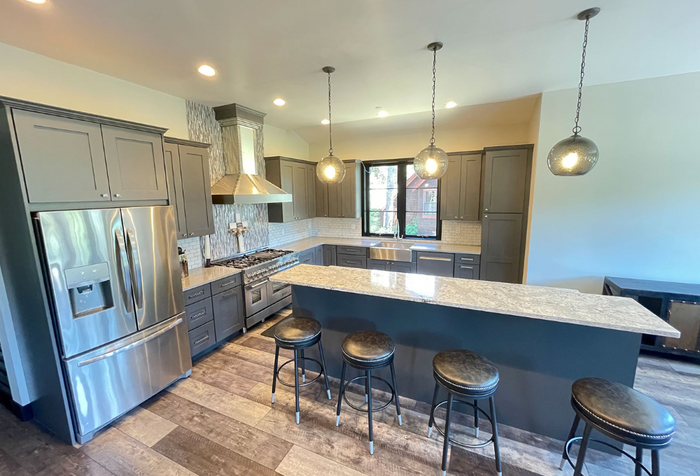 Standard Paint & Flooring Custom Kitchen