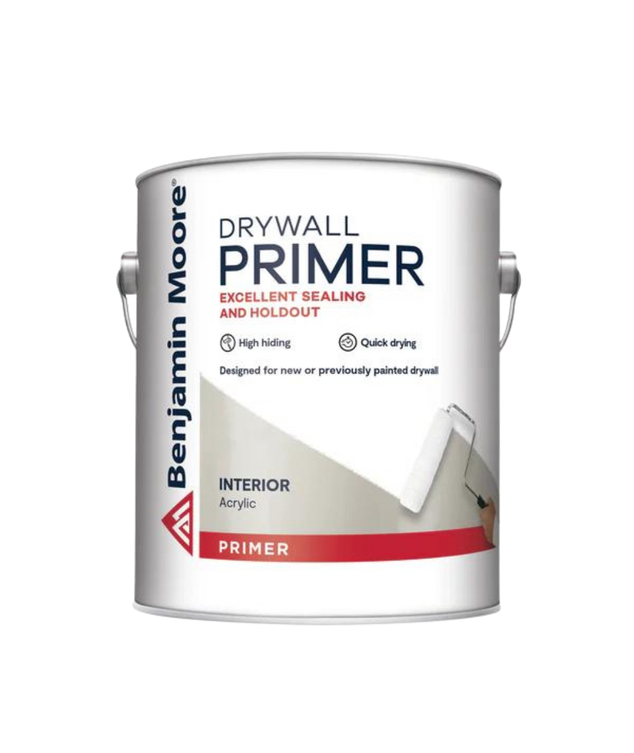 Benjamin Moore Interior Drywall Primer Available at Standard Paint & Flooring in Yakima Valley, Washington State & Oregon.