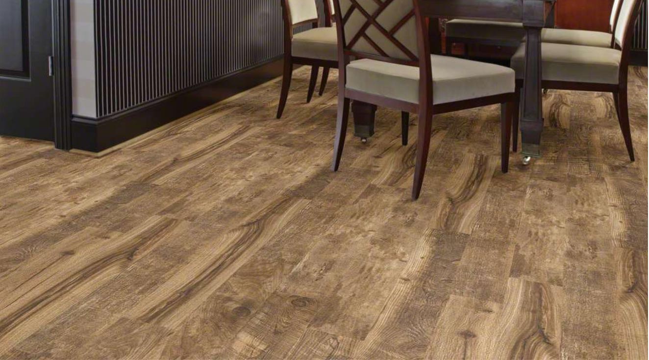 Laminate flooring by shaw flooring.