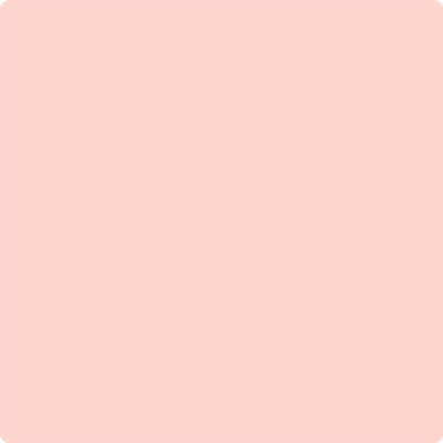 Benjamin Moore's 001 Pink Powder Puff