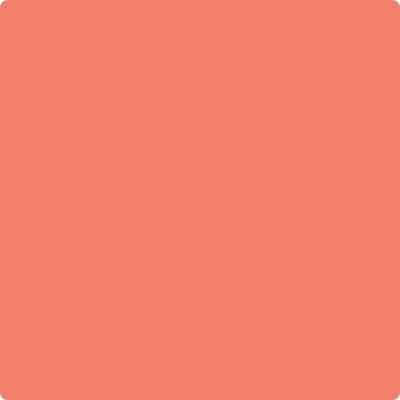 Benjamin Moore's paint color 005 Tuscon Coral