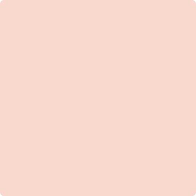 Benjamin Moore's paint color 008 Pale Pink Satin