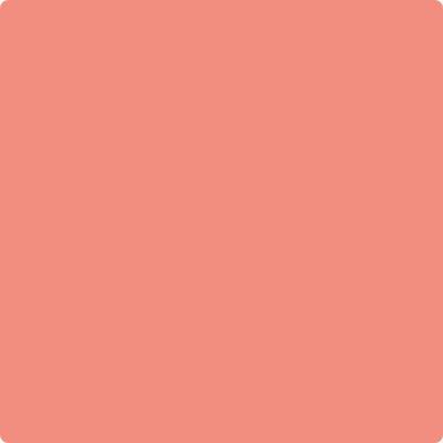 Benjamin Moore's paint color 012 Coral Reef