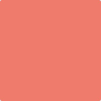Benjamin Moore's paint color 013 Fan Coral