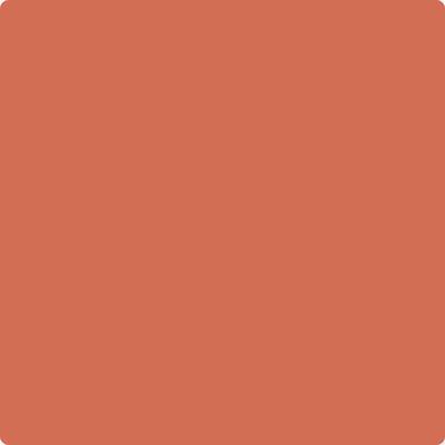 Benjamin Moore's paint color 028 Rich Coral