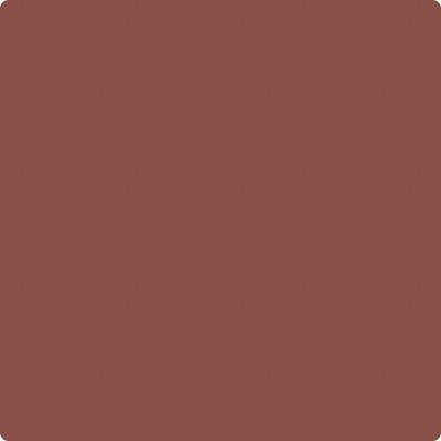 Benjamin Moore's paint color 042 Burn Trusset