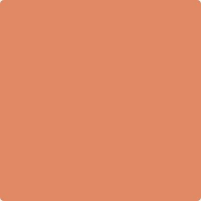 Benjamin Moore's paint color 069 Golden Cherry