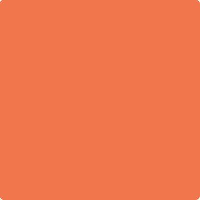 Benjamin Moore's paint color 084 Fiesta Orange