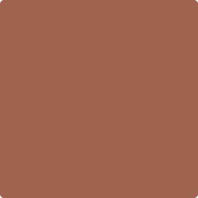 Benjamin Moore's paint color 1196 Burnt Sienna