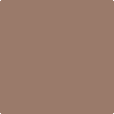 Benjamin Moore's paint color 1235 Fox Hollow Brown