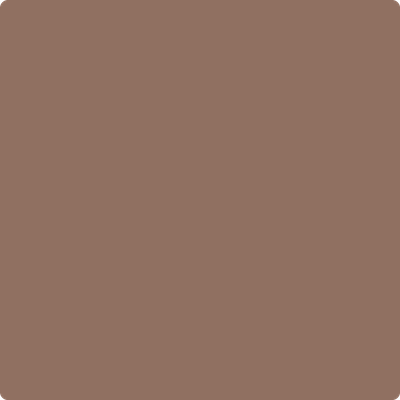 Benjamin Moore's paint color 1236 Sorrel Brown