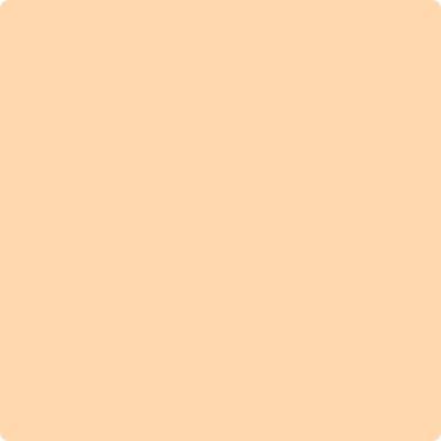 Benjamin Moore's paint color 129 Tangerine Mist