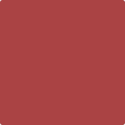 Benjamin Moore's paint color 1309 Moroccan Red