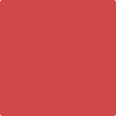 Benjamin Moore's paint color 1314 Ryan Red