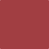 Benjamin Moore's paint color 1323 Currant Red