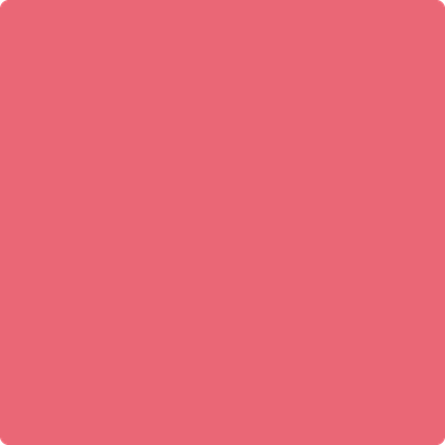 Benjamin Moore's paint color 1335 Cactus Flower