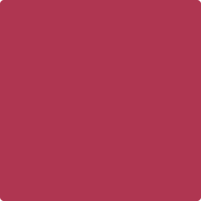 Benjamin Moore's paint color 1343 Fuchsine