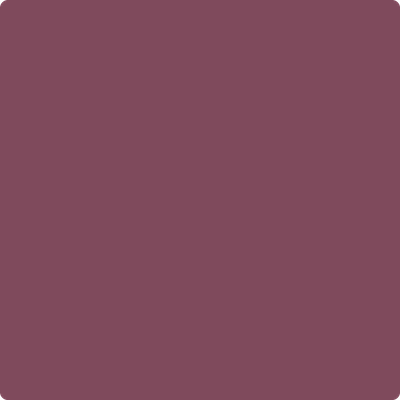 Benjamin Moore's paint color 1357 Bottle of Bordeaux