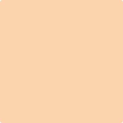 Benjamin Moore's paint color 136 Apricot Chiffon