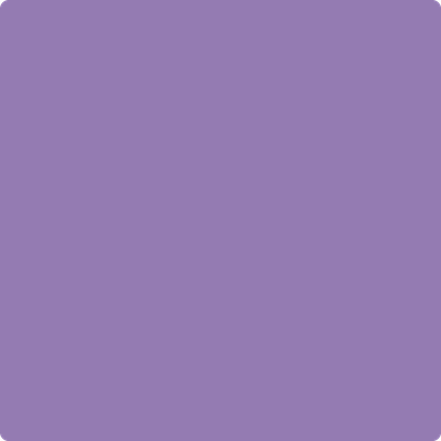 Benjamin Moore's paint color 1398 Charmed Violet