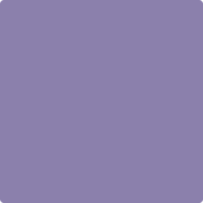 Benjamin Moore's paint color 1406 Purple Heart
