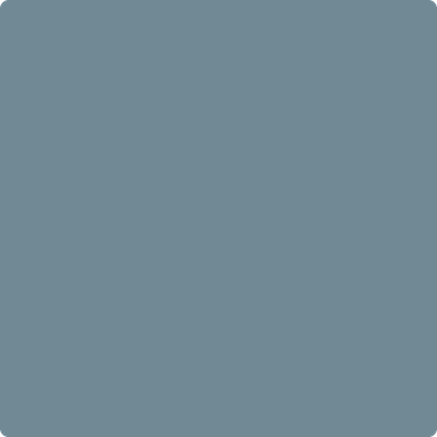 Benjamin Moore's paint color 1644 Blue Dusk