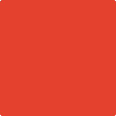 Benjamin Moore's paint color 2011-10 Orange available at Standard Paint & Flooring.