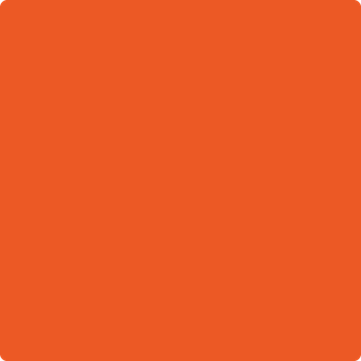 Benjamin Moore's paint color 2014-10 Festival Orange available at Standard Paint & Flooring.