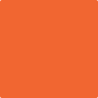 Benjamin Moore's paint color 2014-20 Rumba Orange available at Standard Paint & Flooring.