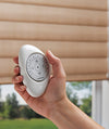 Hunter Douglas Pebble Remote Control Scale to Hand