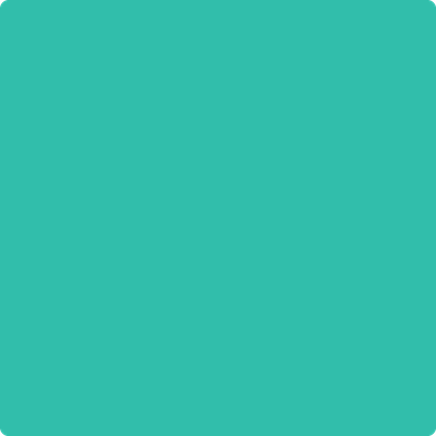 Benjamin Moore's paint color 2045-40 Bahama Green available at Standard Paint & Flooring.