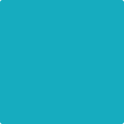 Benjamin Moore's paint color 2055-40 Bahaman Sea Blue available at Standard Paint & Flooring.