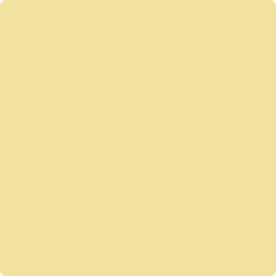 Benjamin Moore's paint color 290 Fresh Butter