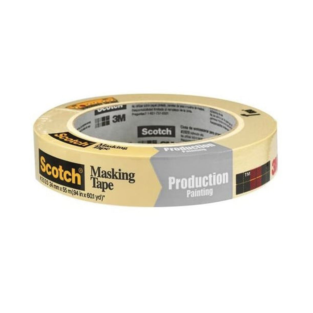 3/4 x 60 Yards Black Crepe Masking Tape