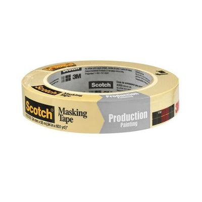 3M Scotch 2020 Masking Tape 1 inch by 60 yards