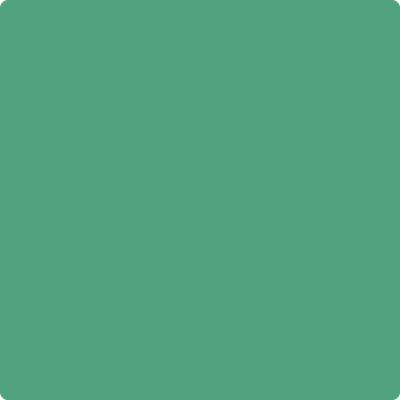 Benjamin Moore's paint color 587 Scotch Plains Green