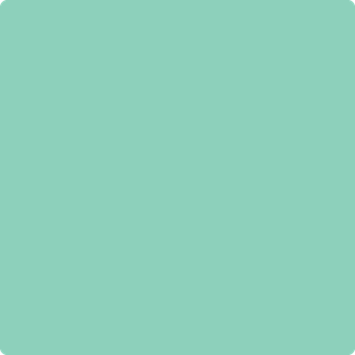 Benjamin Moore's paint color 591 Spring Fresh