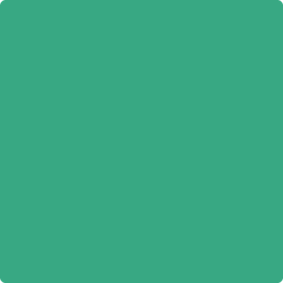 Benjamin Moore's paint color 593 Island Getaway