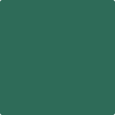 Benjamin Moore's paint color 595 Deep Jungle