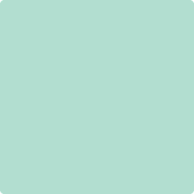 Benjamin Moore's paint color 598 Surf 'n Turf