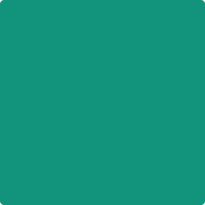 Benjamin Moore's paint color 608 Erin Green