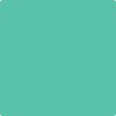 Benjamin Moore's paint color 614 St Patty's Day