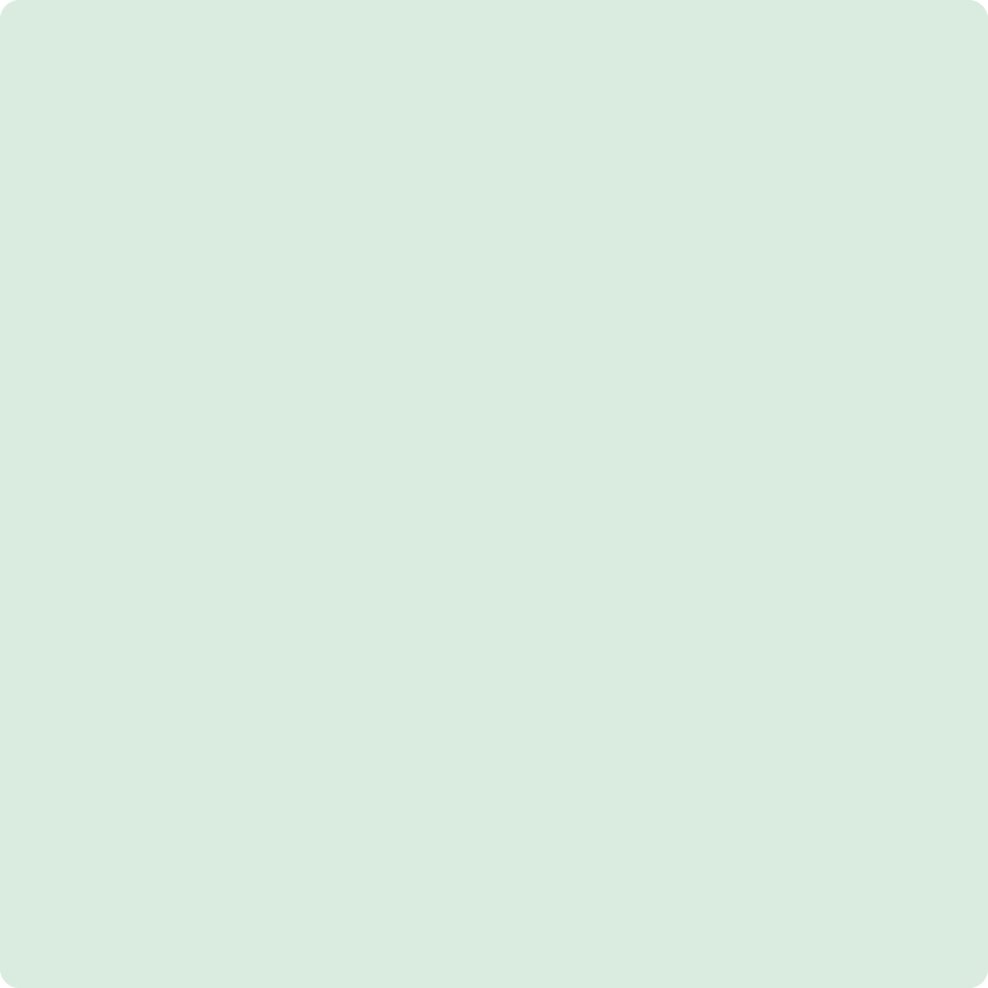 Benjamin Moore's paint color 625 Feather Green