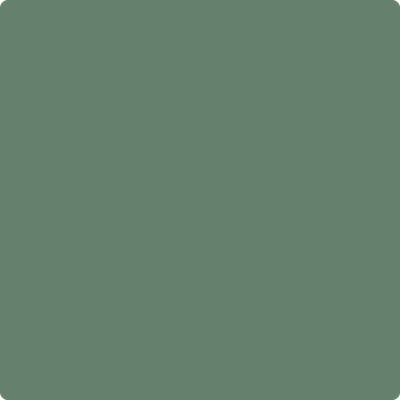 Benjamin Moore's paint color 636 Willow Grove