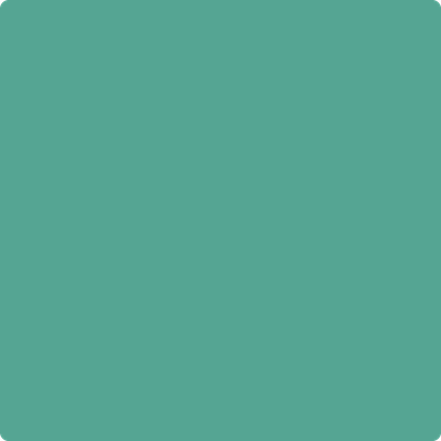 Benjamin Moore's paint color 649 Captivating Teal