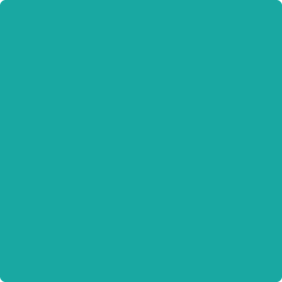 Benjamin Moore's paint color 664 Poseidon (teal pumpkin project)